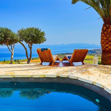Villa Brezza Marina - Scopello-Villas Скопелло Экстерьер фото